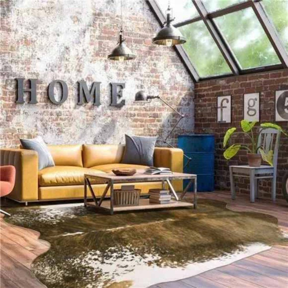 Cow Rug Area Rug Faux SIZE 43“×27” - Picture 4 of 9